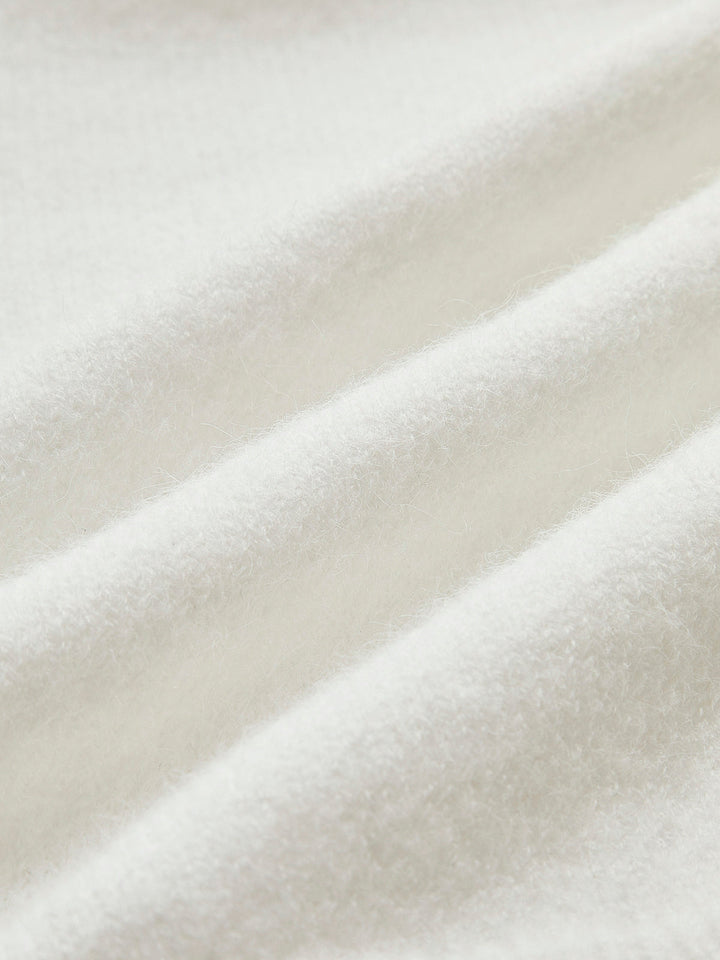 Contrast Trim Bow Decor Knit Outwear  Liora Lane Boutique Knit Outerwear