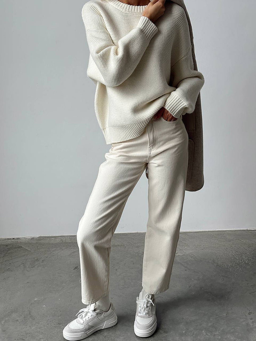 Cotton Blends Mechanism Knitting Sweater  Liora Lane Boutique Sweaters