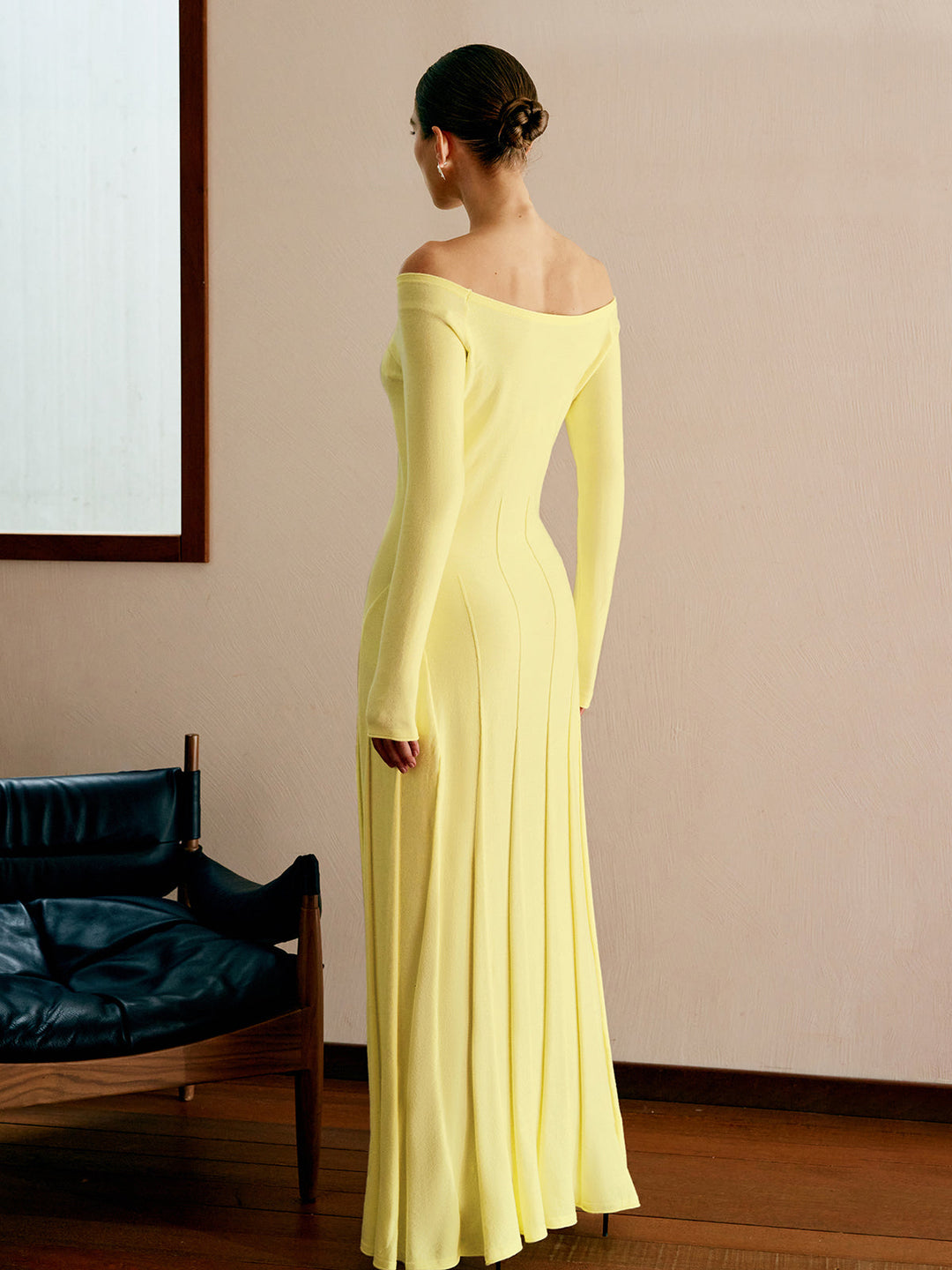 Off Shoulder Pleated  Sweater Dress  Liora Lane Boutique Sweater Dresses
