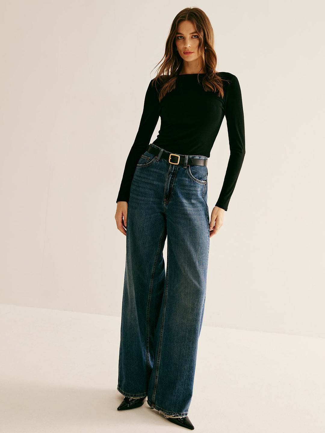 Backless Long Sleeve Tie T-Shirt  Liora Lane Boutique T-Shirts