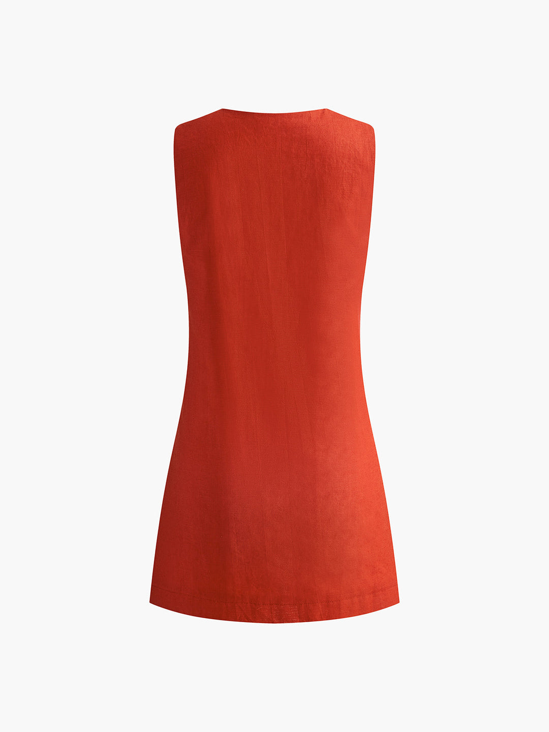 Cotton & Linen V-Neck Short Dress  Liora Lane Boutique Dresses