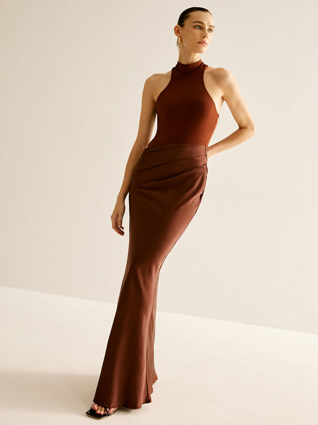 Cutout Panel Sexy Slim Dress  Liora Lane Boutique Dresses