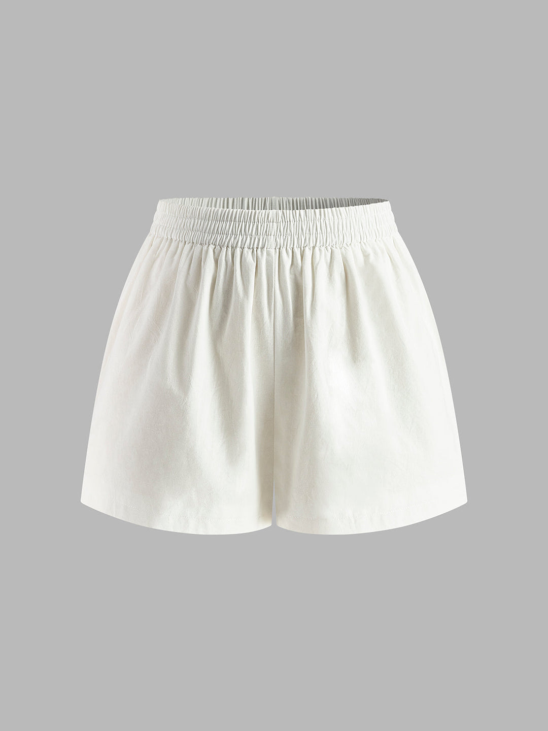 Cotton & Linen Backless Halter Top With Shorts Set  Liora Lane Boutique Short Sets