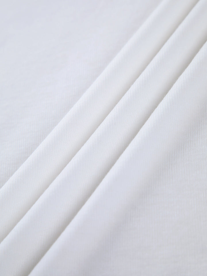 Semi-Sheer Overfold Off-Shoulder Shirt  Liora Lane Boutique T-Shirts