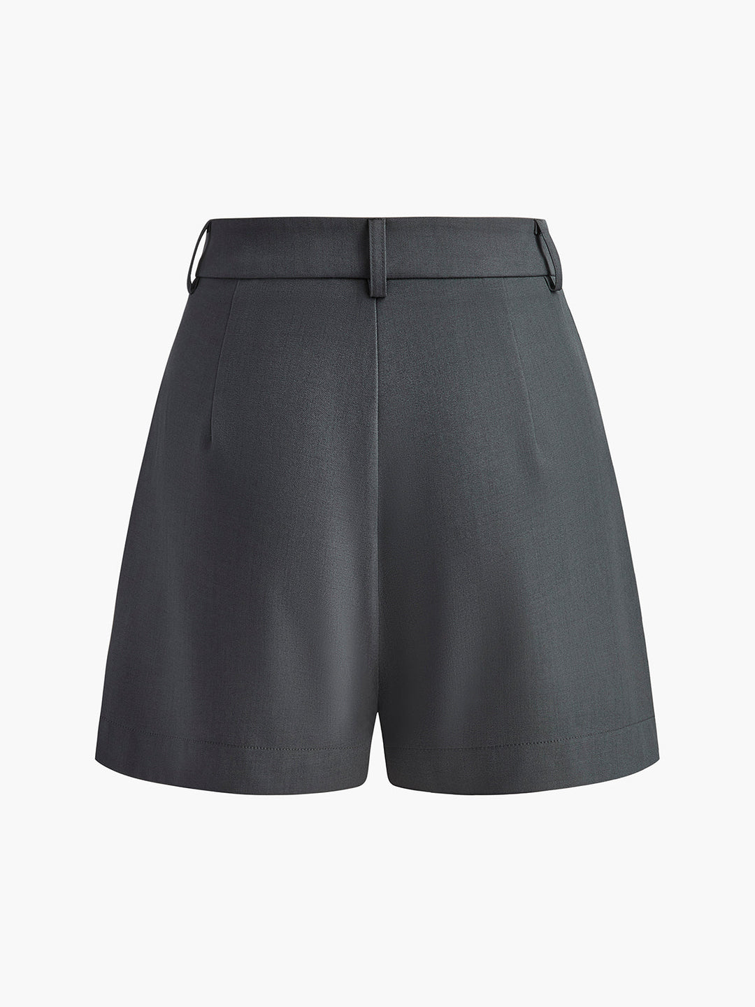 Semi-Sheer Mid-Waist Shorts Without Belt  Liora Lane Boutique Shorts