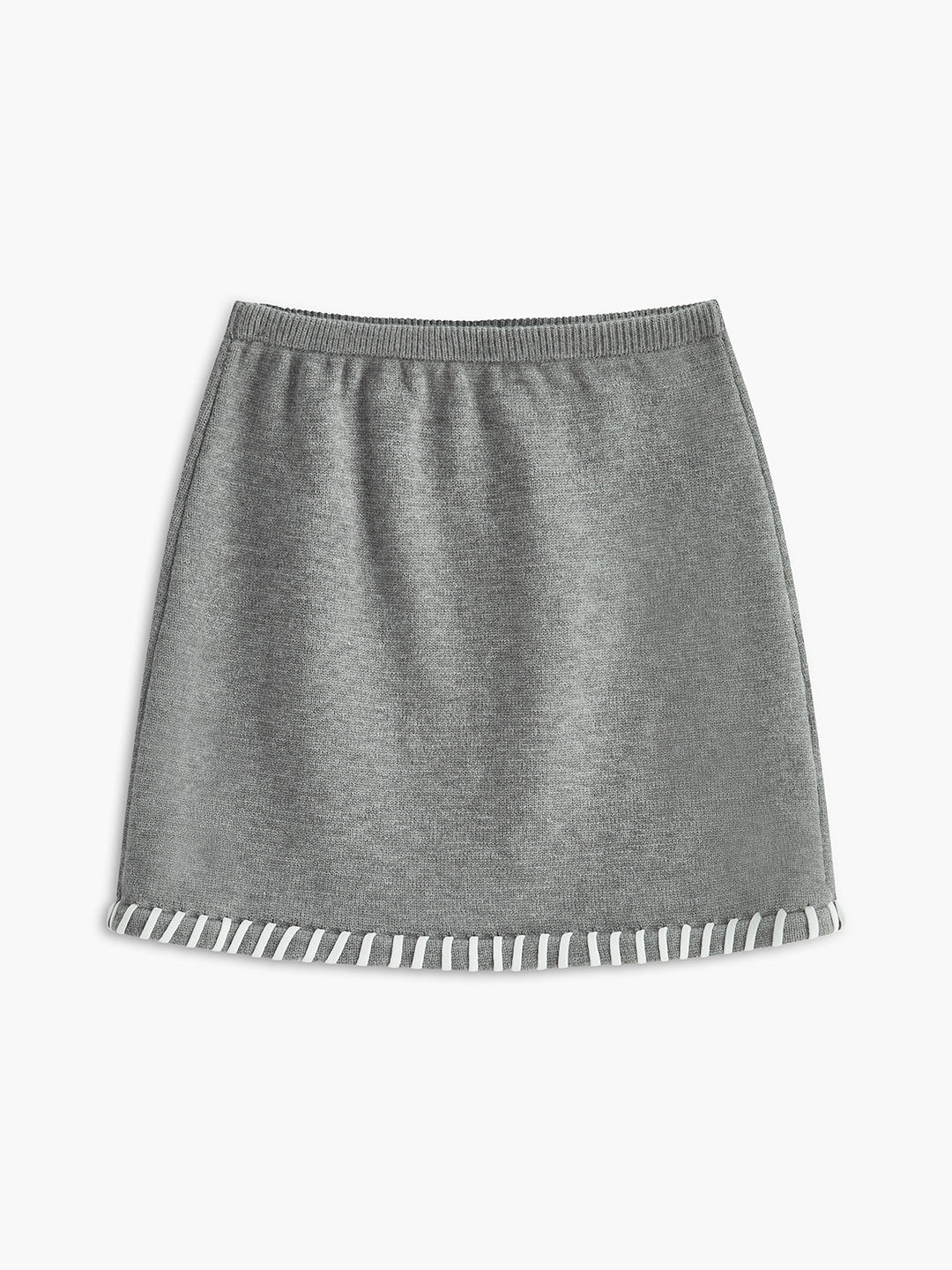 Contrast Trim Sleeveless Skirt Set  Liora Lane Boutique Skirt Sets