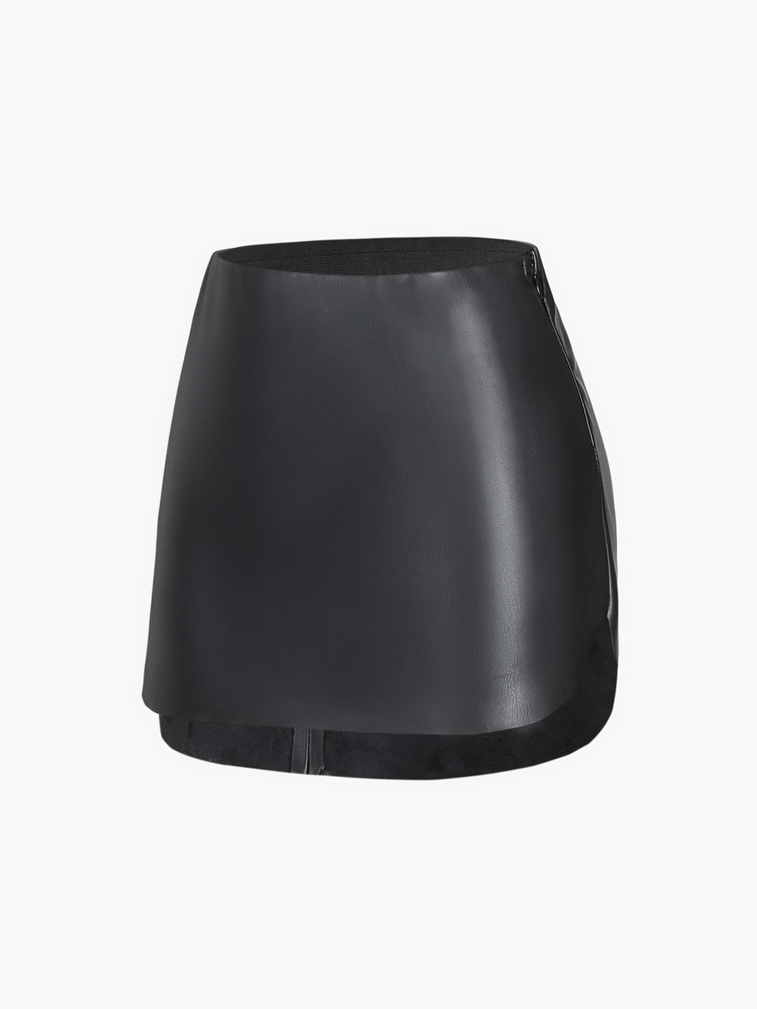 Faux Leather Zippered Mini Skirt  Liora Lane Boutique Skirts