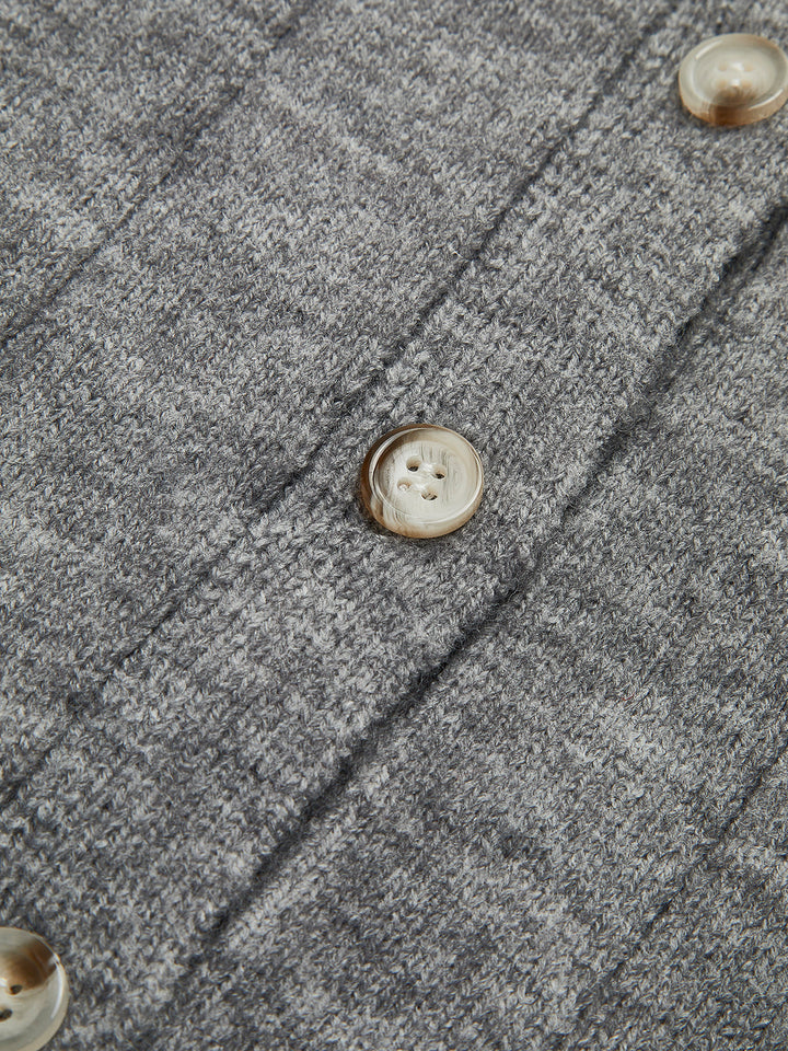Crew Neck Button Soft Cardigan  Liora Lane Boutique Cardigans