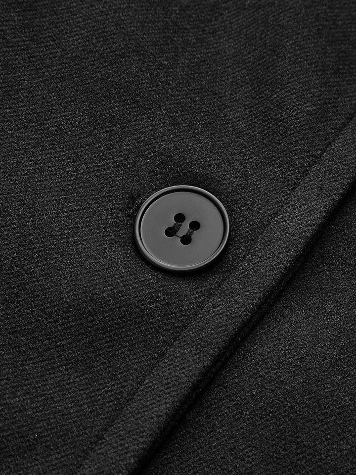 Solid Oversized Pocket Button Coat  Liora Lane Boutique Wool Coats
