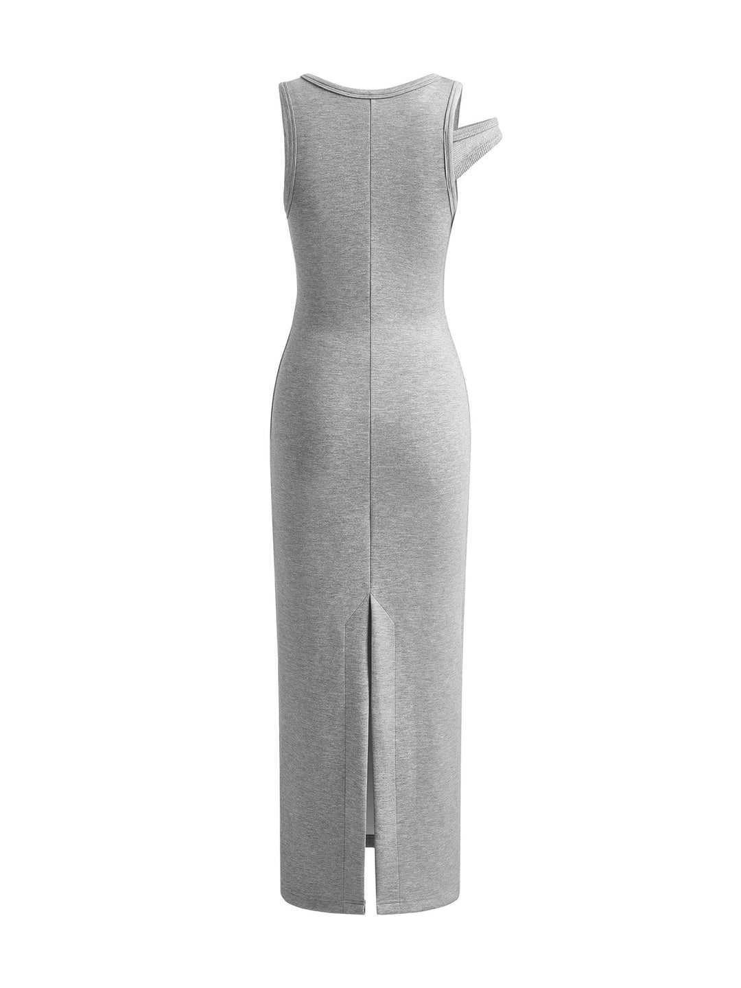 Asymmetrical Crew Neck Split Maxi Dress  Liora Lane Boutique Dresses