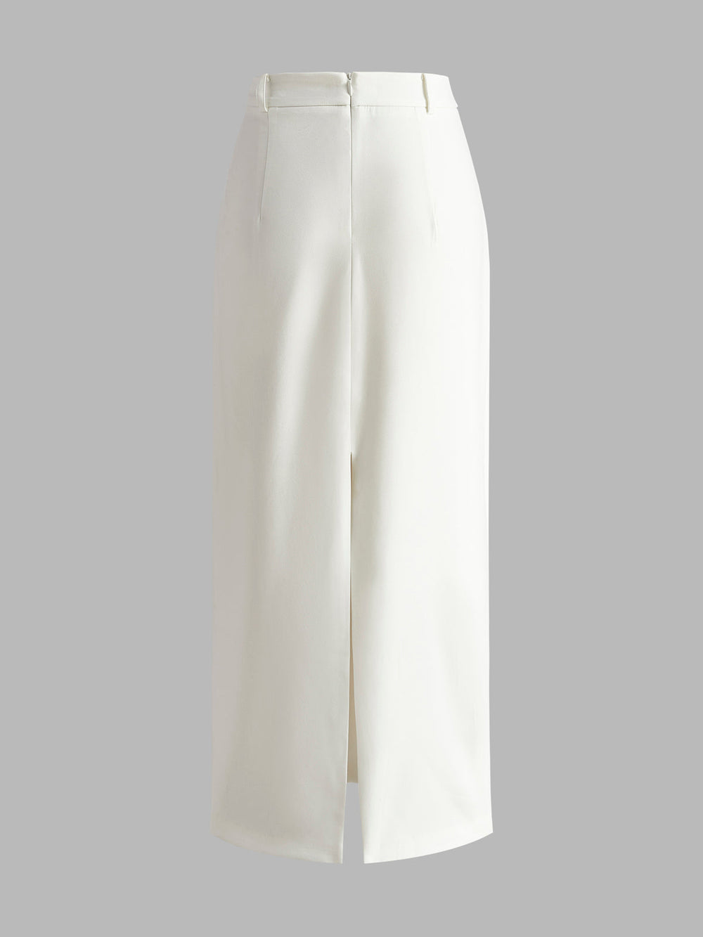 Elegant Slit Back Maxi Skirt Without Belt  Liora Lane Boutique Skirts