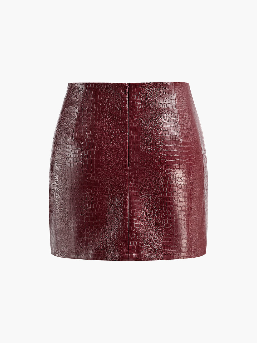Faux Leather Textured Mini Skirt  Liora Lane Boutique Skirts