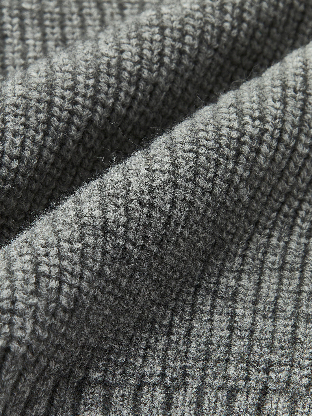 Denim Panel Ribbed Lapel Sweater  Liora Lane Boutique Sweaters