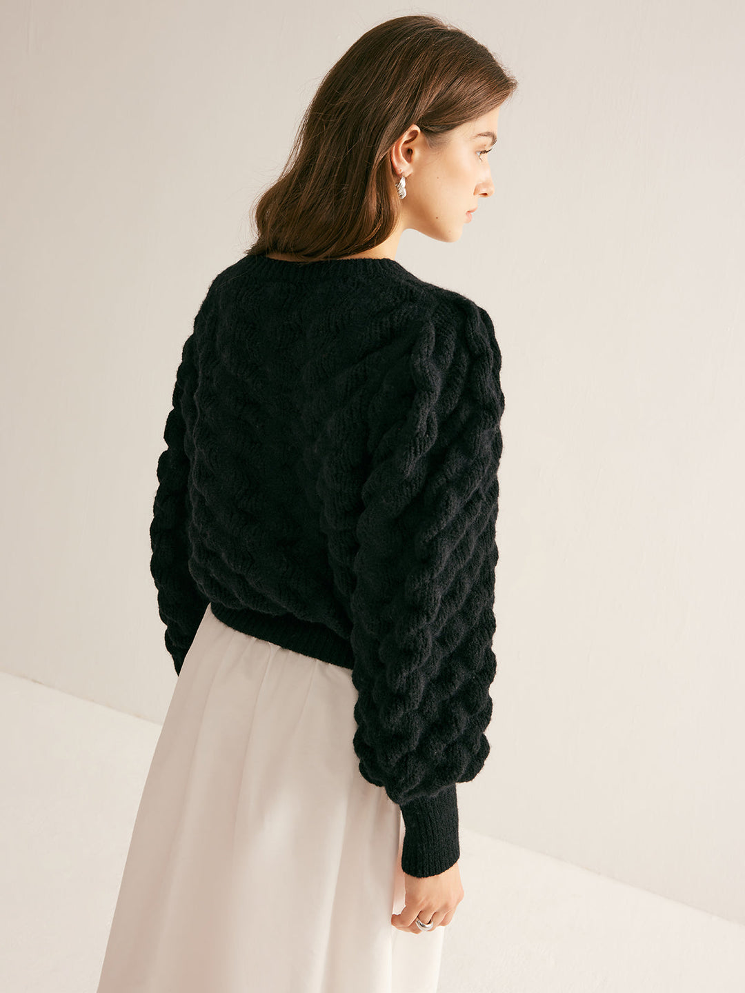 Crew Neck Cloud Sweater  Liora Lane Boutique Sweaters