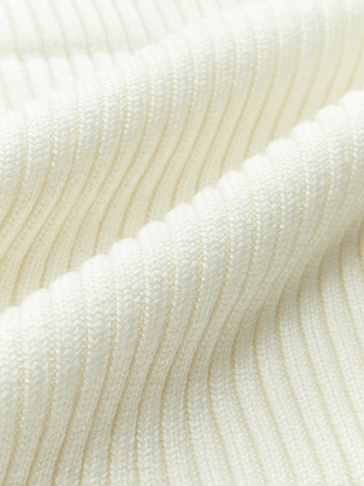 Solid High Neck Split Ribbed Knit Two Pieces Skirt Set  Liora Lane Boutique Sweater Co-ords