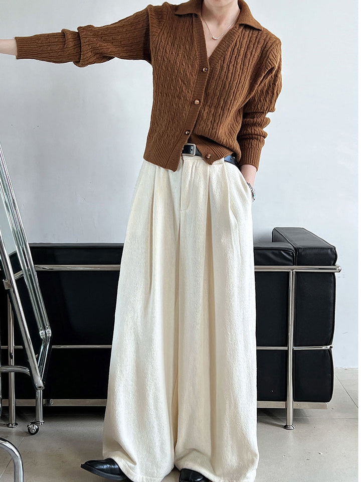 Lapel Button Short Cardigan  Liora Lane Boutique Cardigans