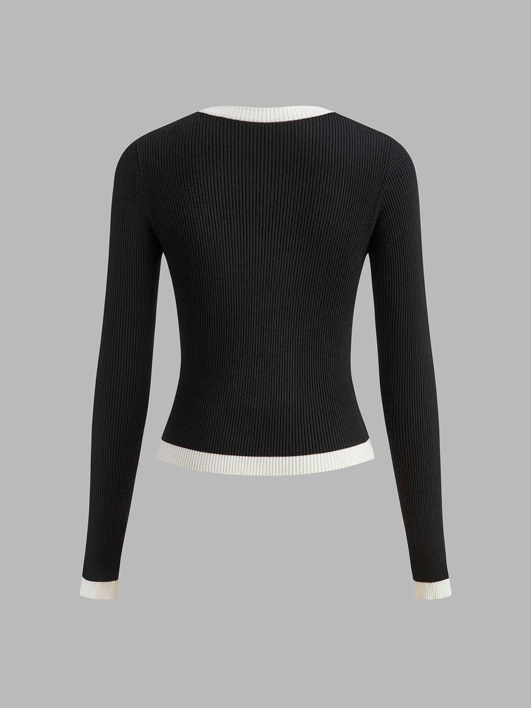 Ribbed Criss Cross Skinny Sweater  Liora Lane Boutique Sweaters