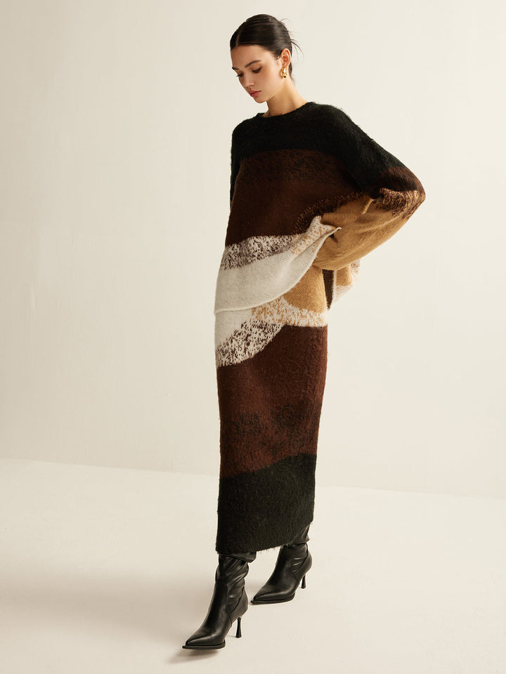 Color Block Sweater Skirt  Liora Lane Boutique Sweater Skirts