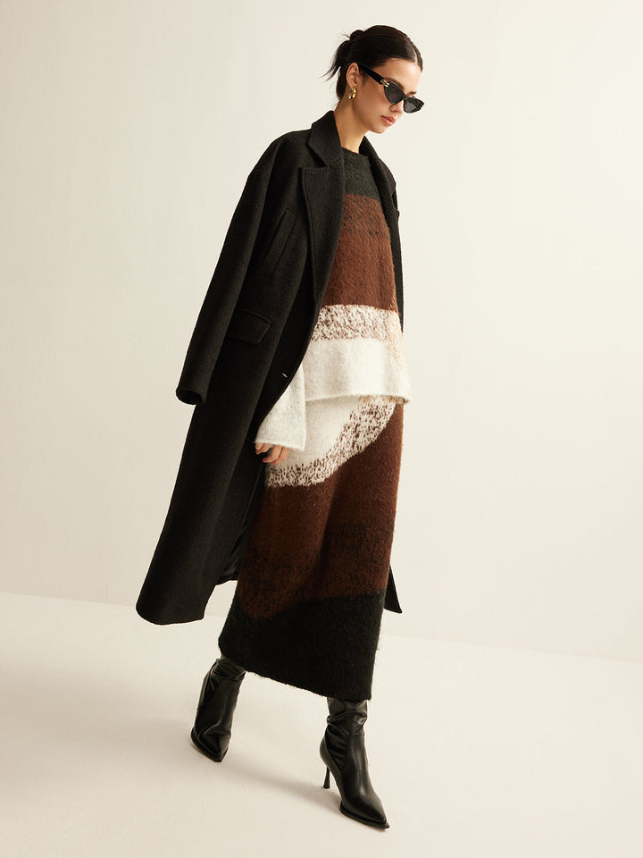 Color Block Sweater Skirt  Liora Lane Boutique Sweater Skirts