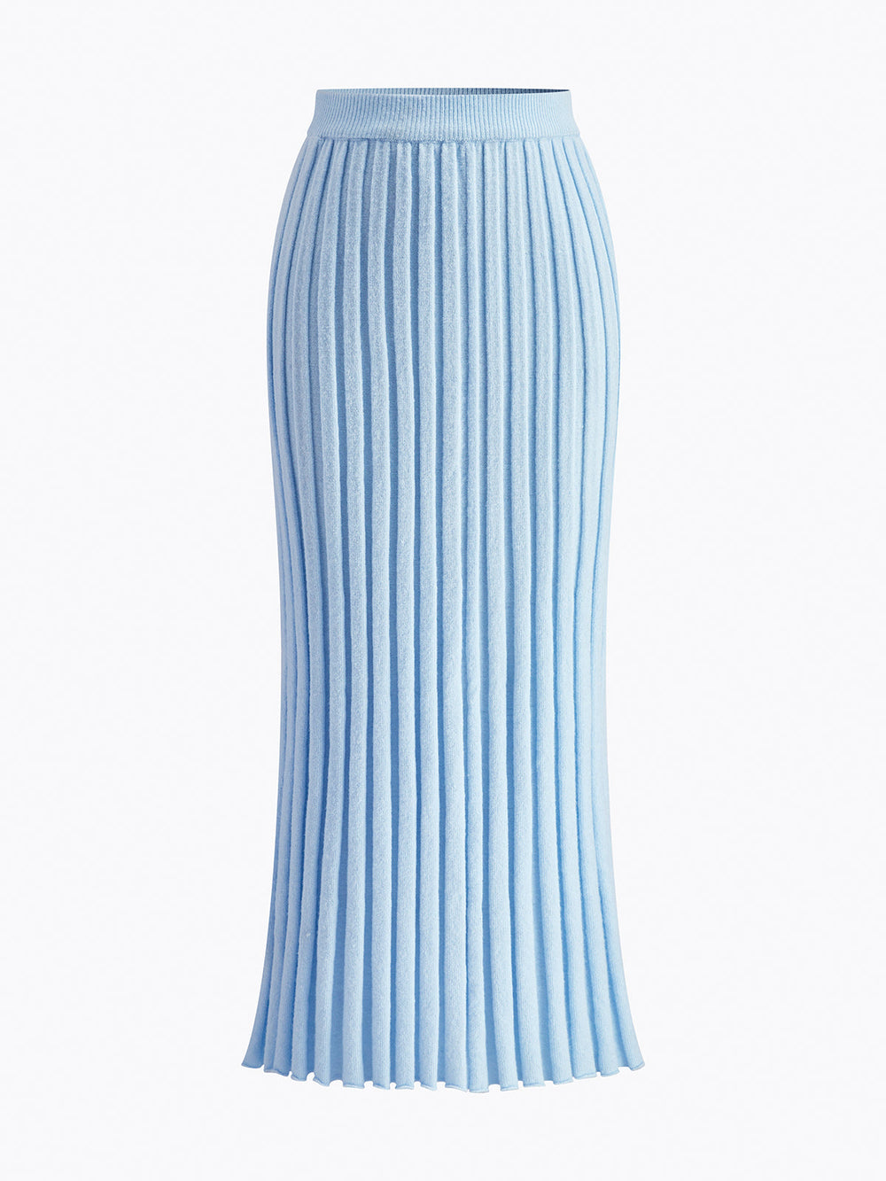 Leisure Pleated Knit Skirt  Liora Lane Boutique Skirts