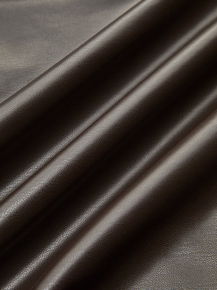 Pleated Faux Leather Midi Skirt  Liora Lane Boutique Skirts