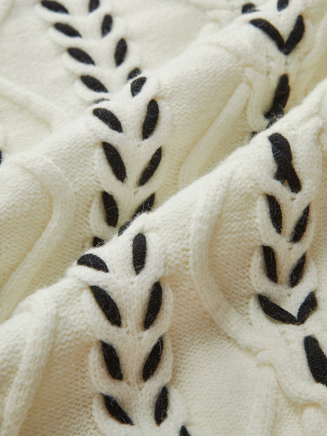 Contrast Binding Cinched Sweater  Liora Lane Boutique Sweaters