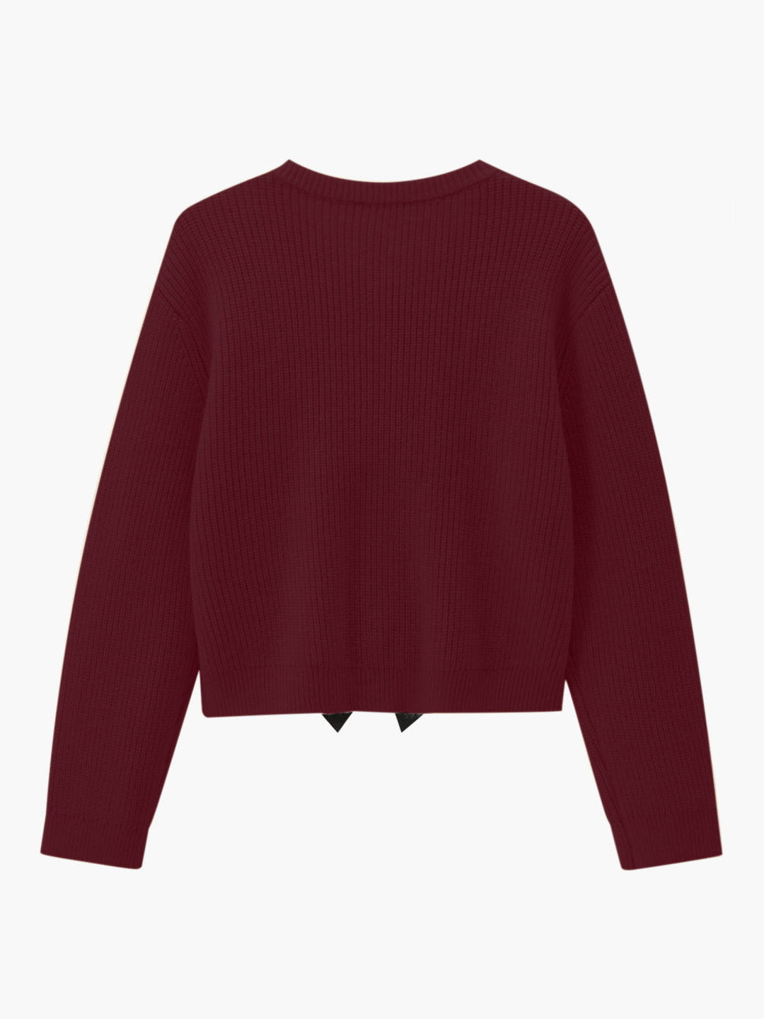 Bow Ribbed Warm Sweater  Liora Lane Boutique Sweaters