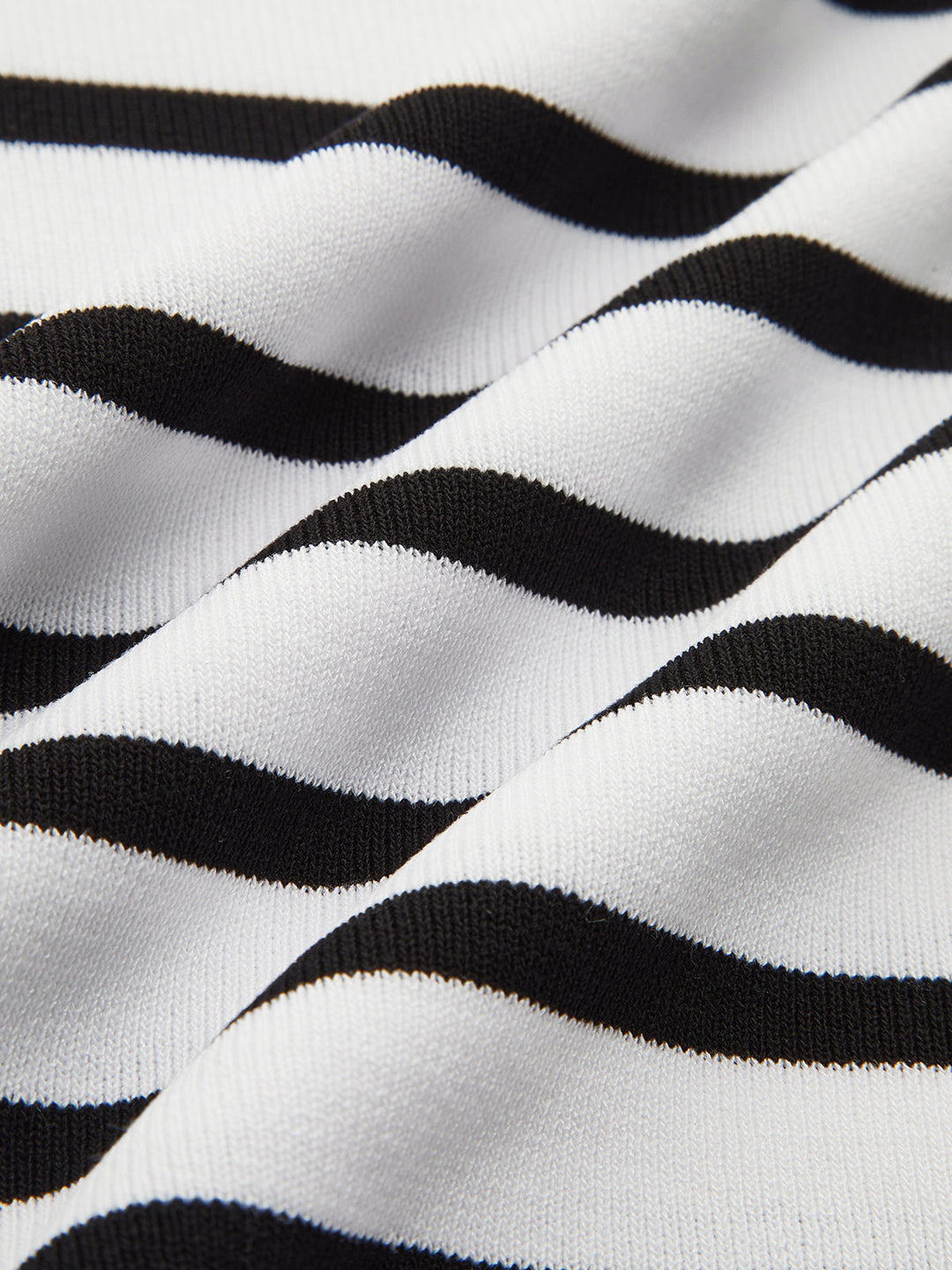 Striped Crop Bodycon Knit Top  Liora Lane Boutique Knit Tops