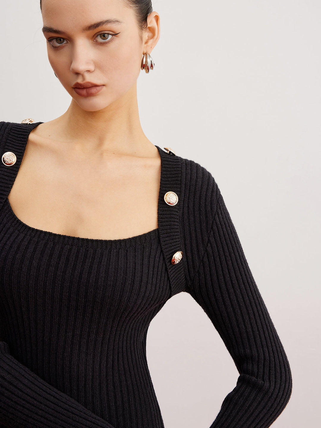 Shrug Ribbed Slim Sweater Dress  Liora Lane Boutique Sweater Dresses