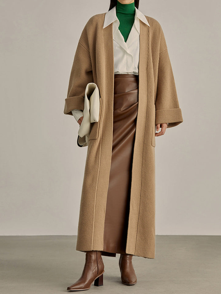 Minimalist PU Leather Skirt  Liora Lane Boutique Skirts