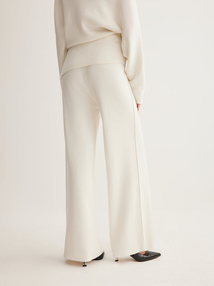Wool-Blend Piping Pants  Liora Lane Boutique Sweater Pants