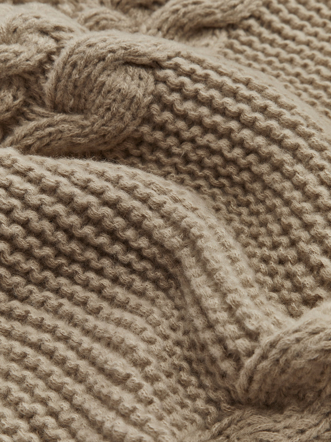 Leisure Round Neck Cable Knit Sweater  Liora Lane Boutique Sweaters