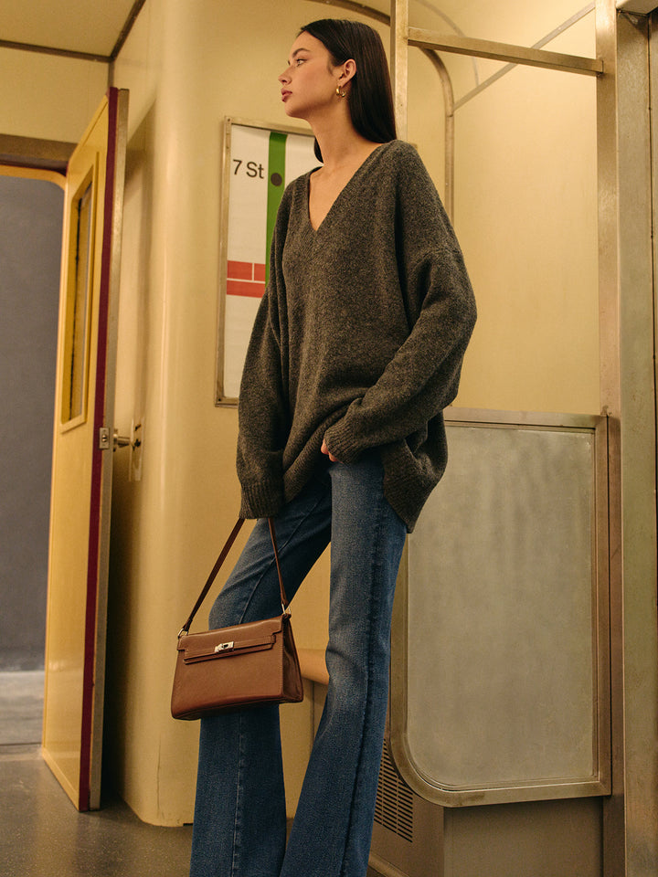 Leisure Wool-Blend Sweater  Liora Lane Boutique Sweaters