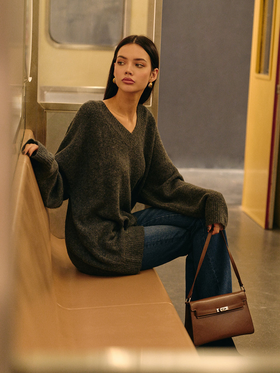 Leisure Wool-Blend Sweater  Liora Lane Boutique Sweaters