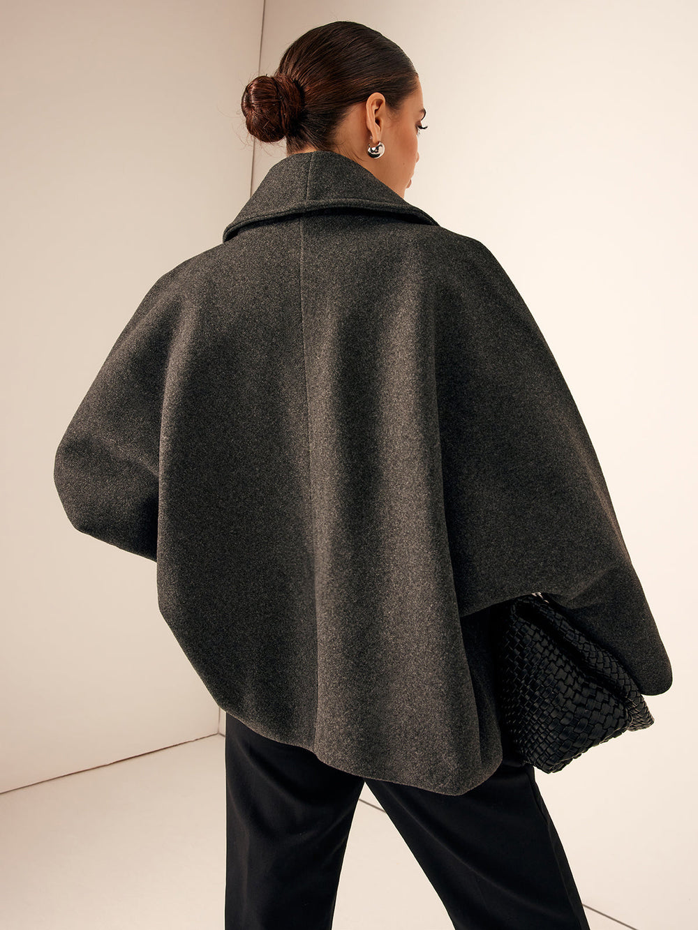 Tweed Pockets Loose Coat  Liora Lane Boutique Wool Coats