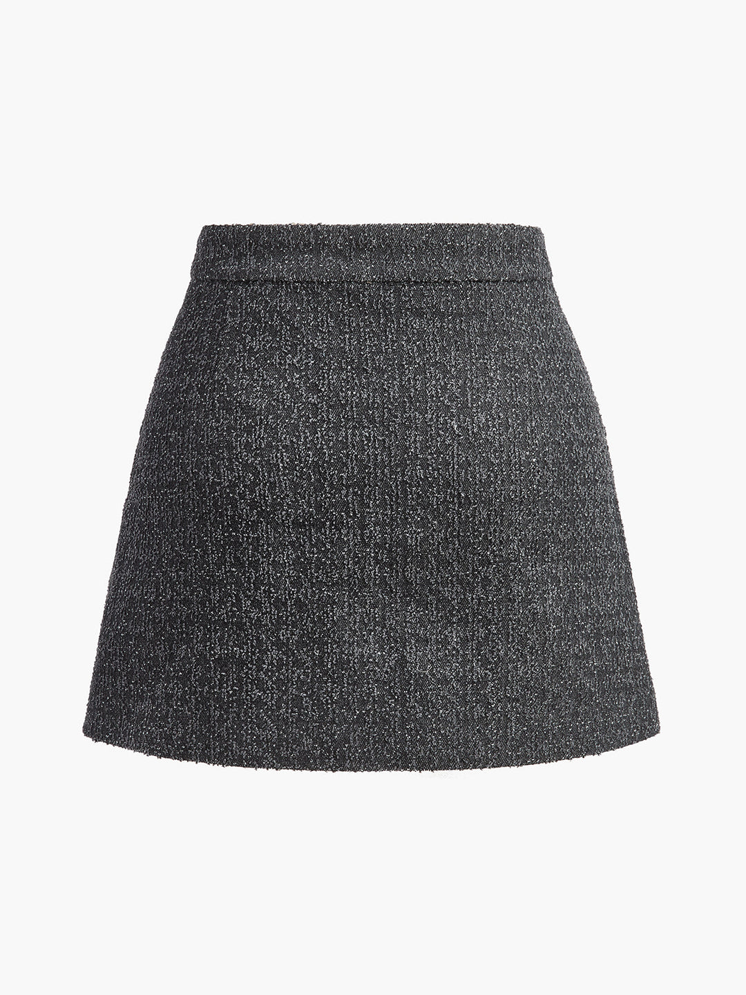 Metal Bow Denim Mini Skirt  Liora Lane Boutique Skirts