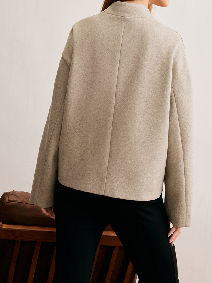 Minimalist Regular Fit Button Cardigan  Liora Lane Boutique Jackets
