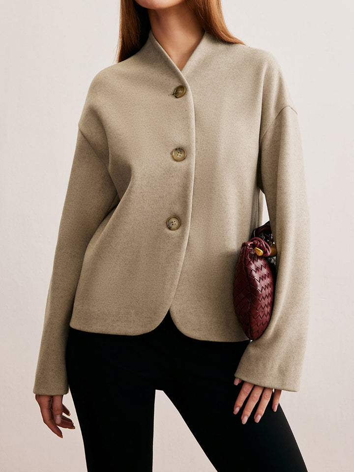 Minimalist Regular Fit Button Cardigan  Liora Lane Boutique Jackets