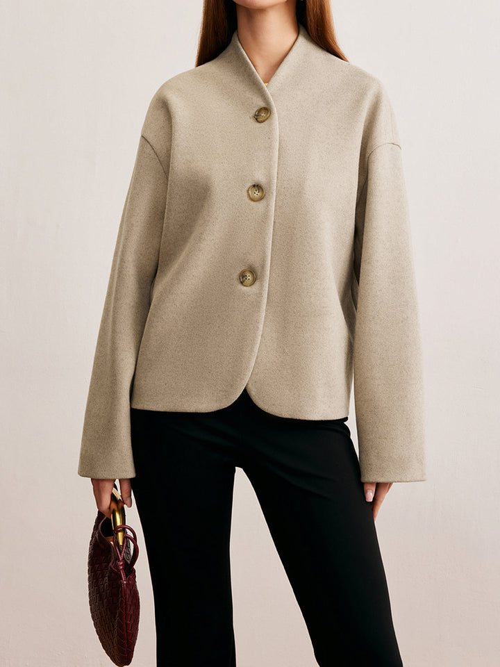 Minimalist Regular Fit Button Cardigan  Liora Lane Boutique Jackets