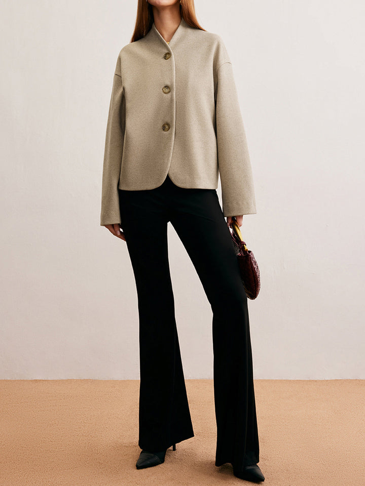 Minimalist Regular Fit Button Cardigan  Liora Lane Boutique Jackets