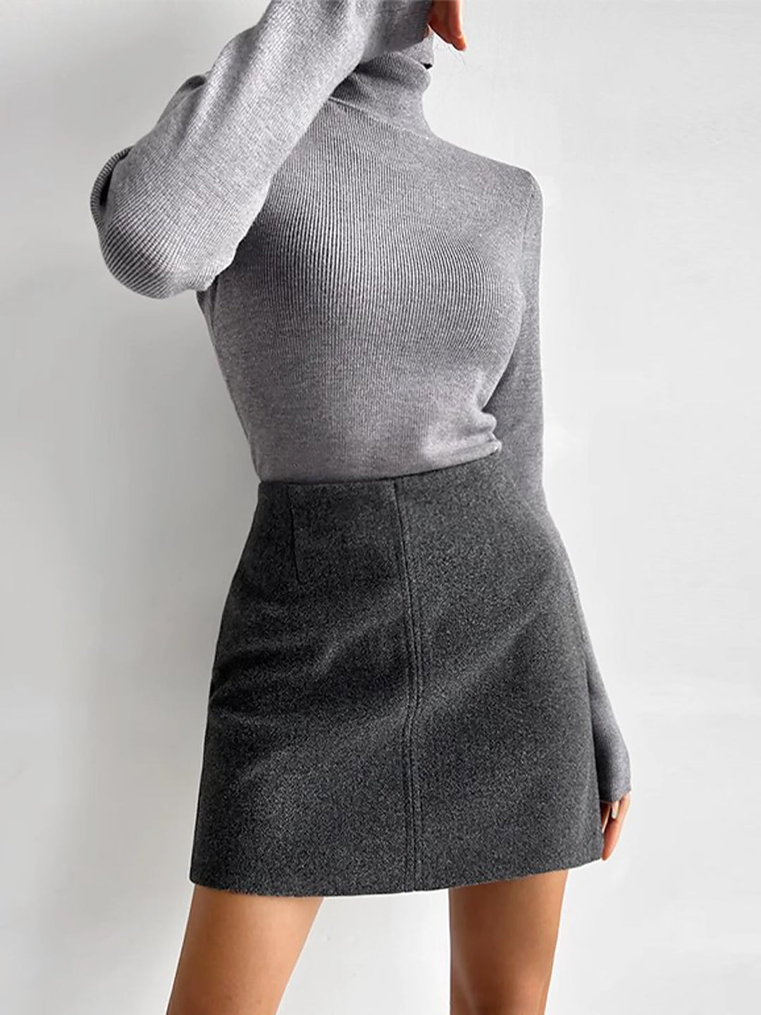 Leisure Piping A-Line Skirt  Liora Lane Boutique Skirts