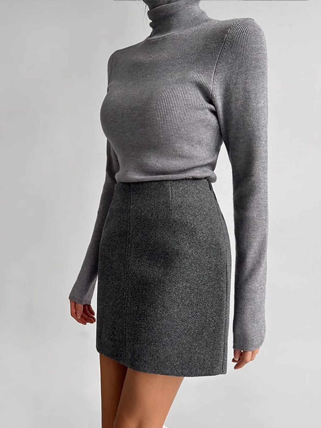 Leisure Piping A-Line Skirt  Liora Lane Boutique Skirts