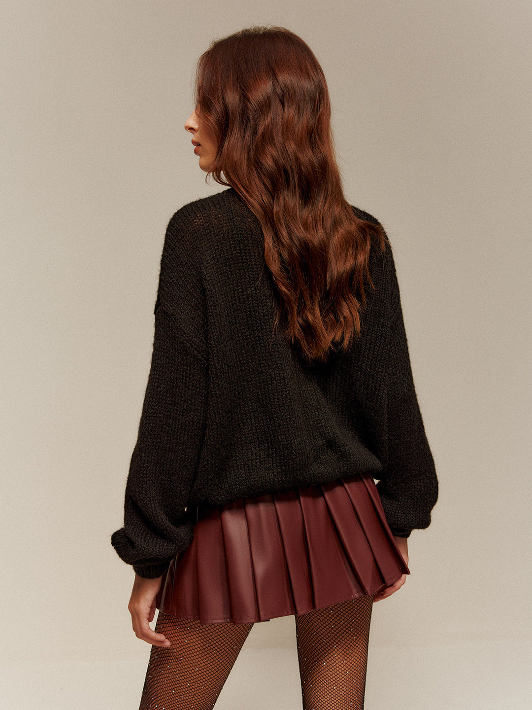 Rhinestone-Decor Cozy Sweater  Liora Lane Boutique Sweaters