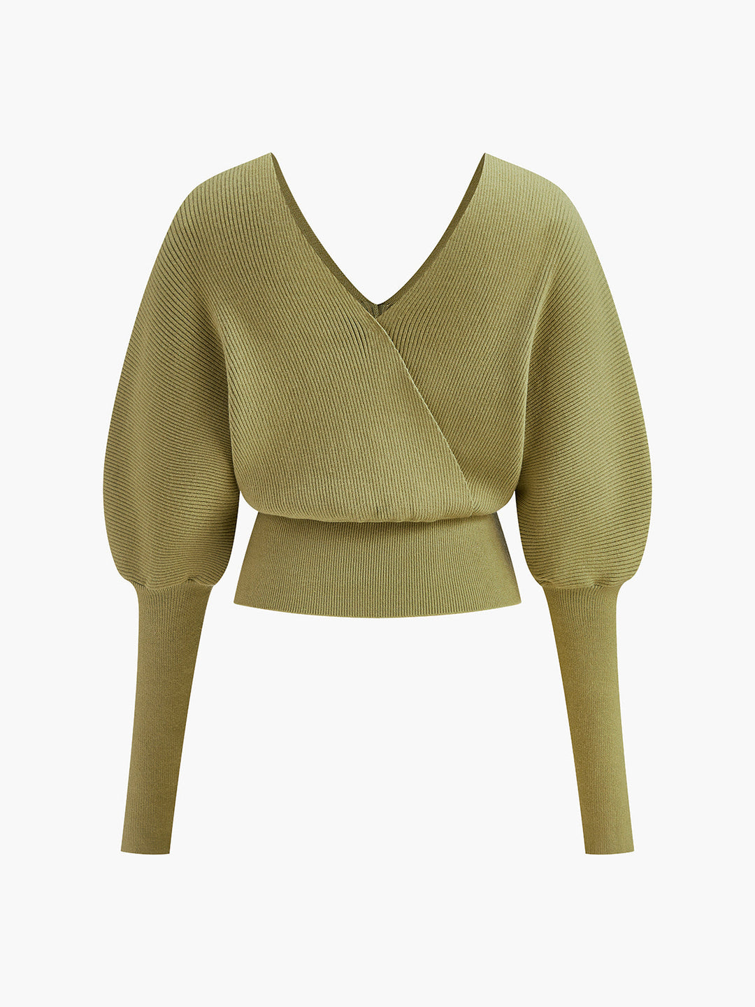 Leg-Of-Mutton Sleeve Cinched Sweater  Liora Lane Boutique Sweaters