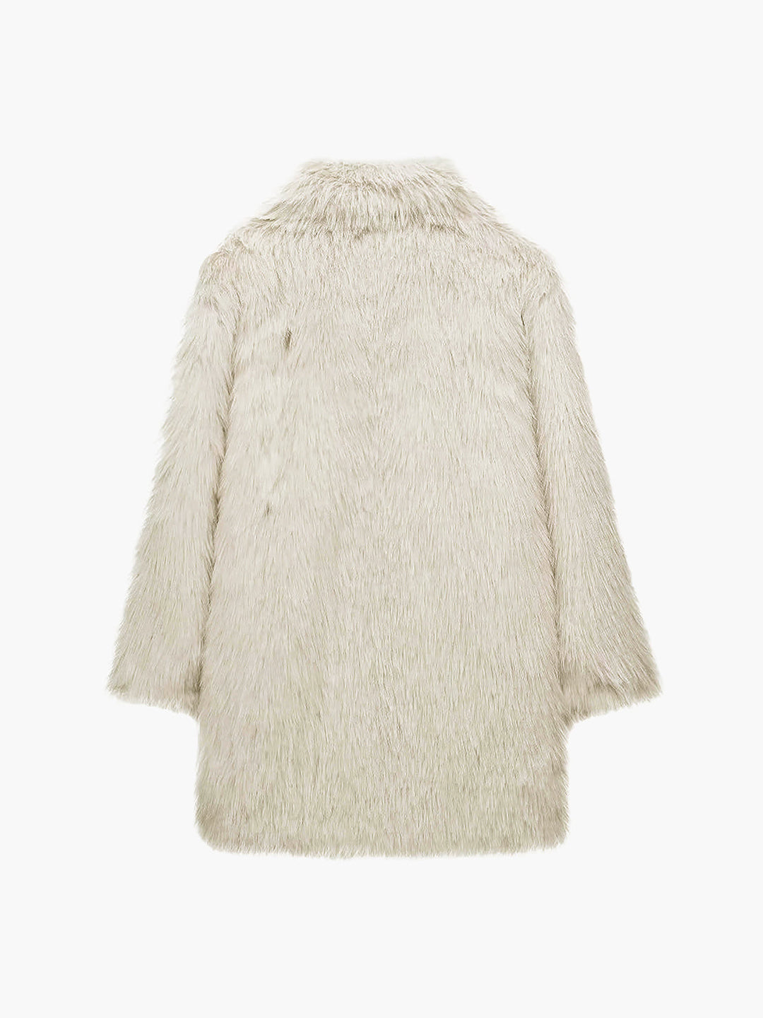 Oversized Fuzzy Women Faux Fur Coat  Liora Lane Boutique Women Faux Fur Coats