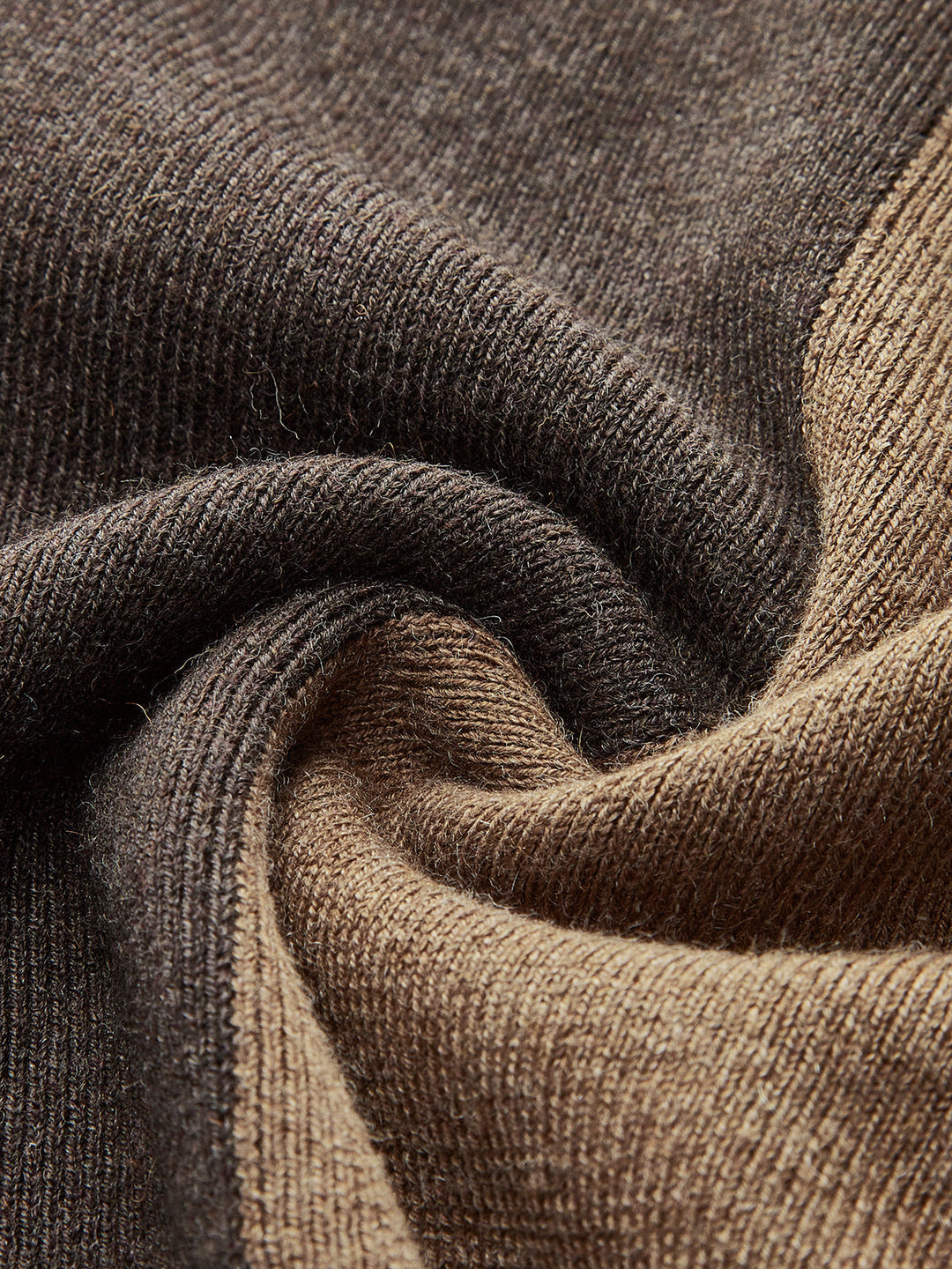 Wool-Blend Two Tone Skinny Knit Top  Liora Lane Boutique Knit Tops