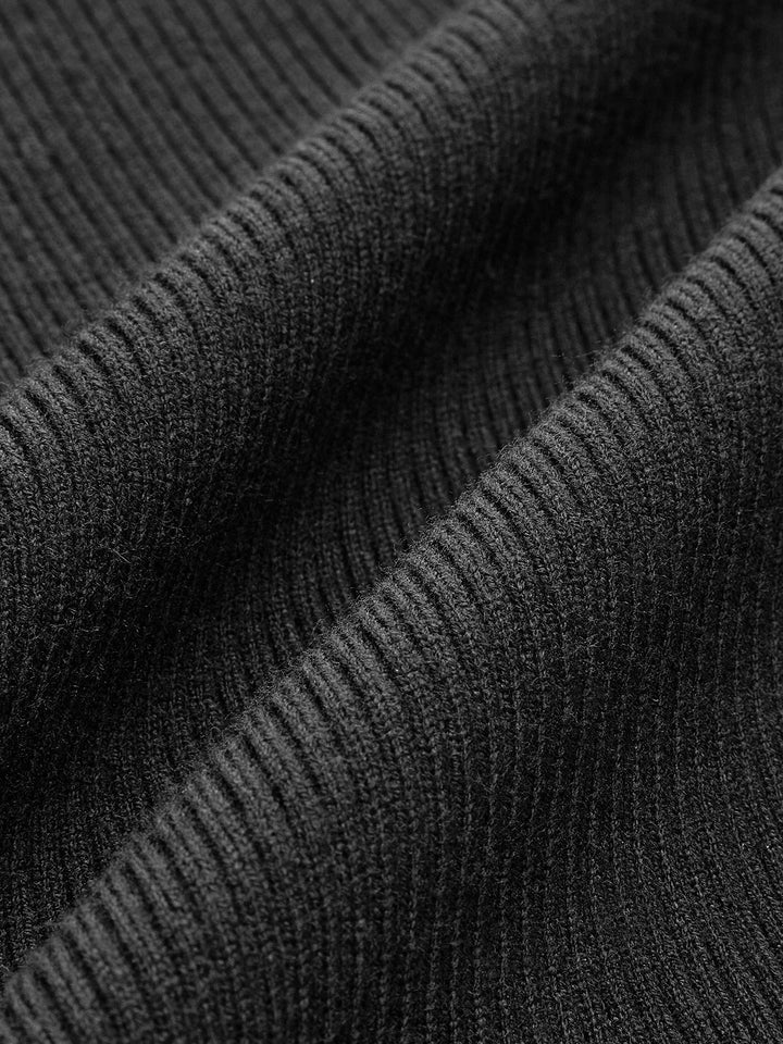 Contrast Trim Pearl-Detail Sweater  Liora Lane Boutique Sweaters