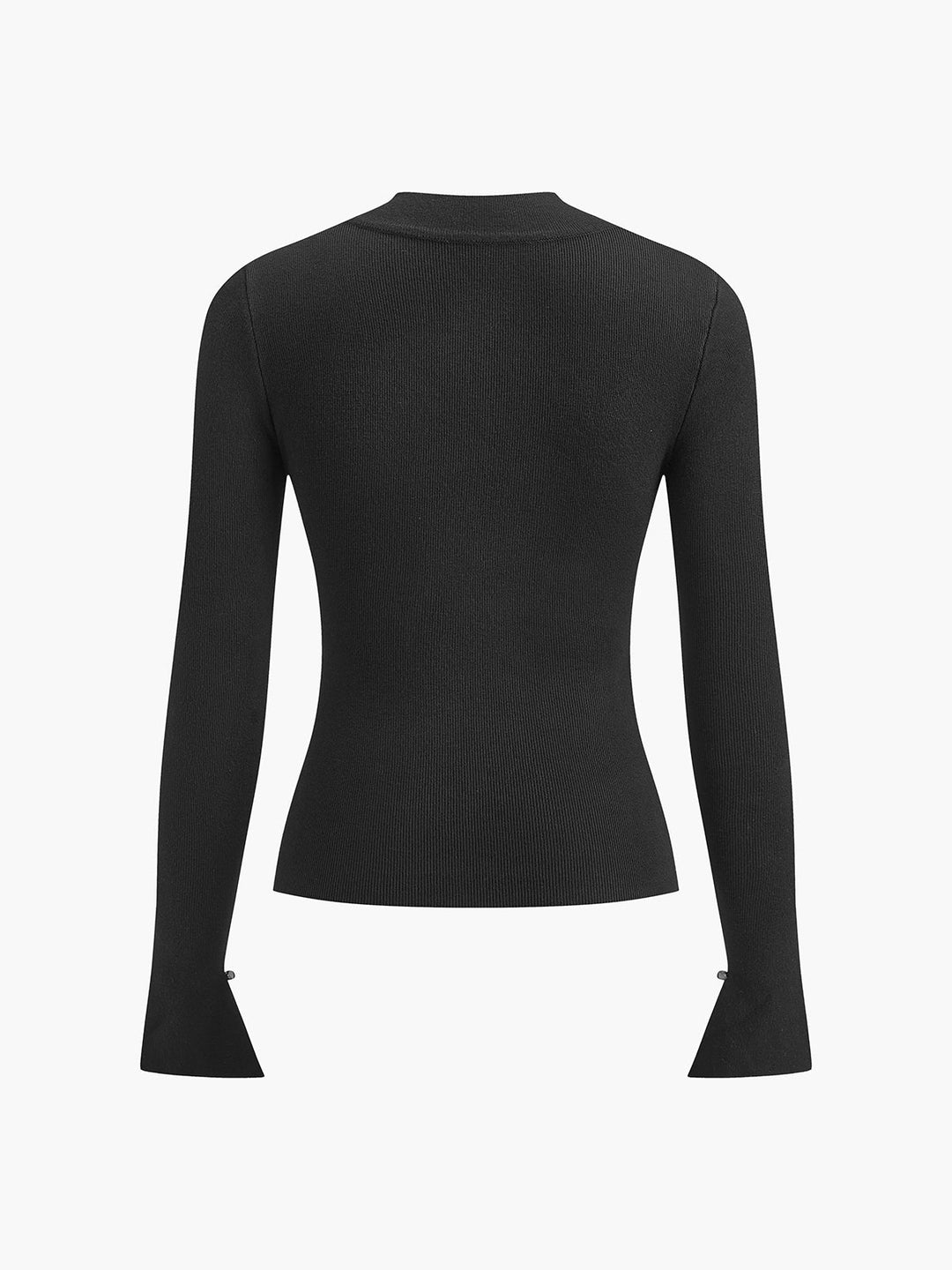 Plain Cutout Skinny Sweater  Liora Lane Boutique Sweaters