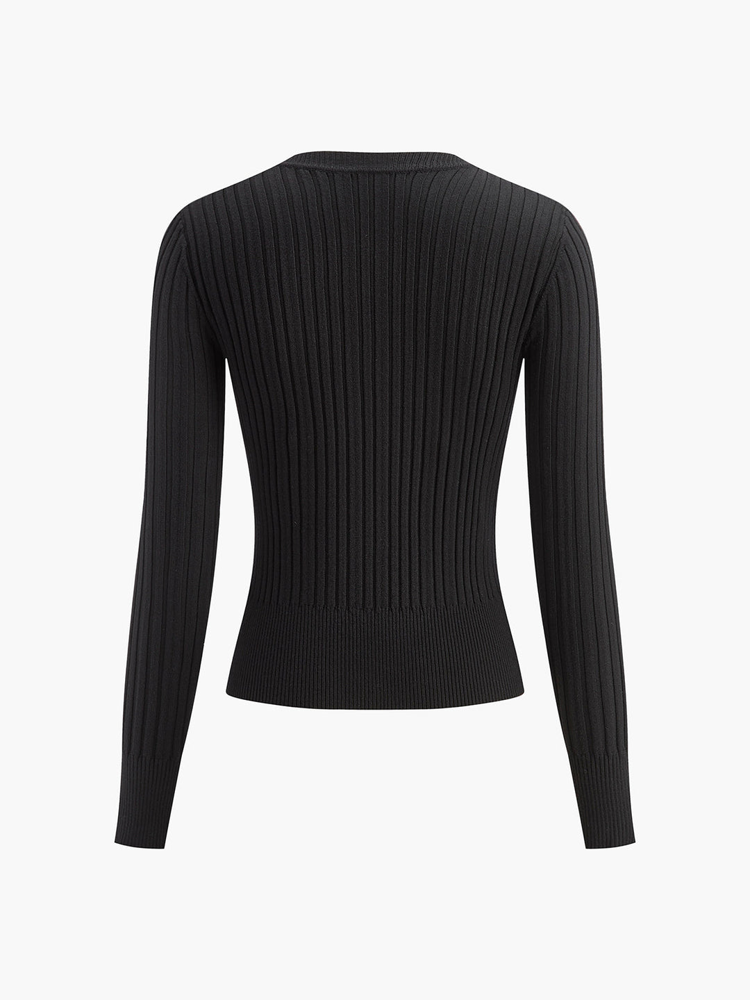 Hook Front Skinny Knit Top  Liora Lane Boutique Knit Tops