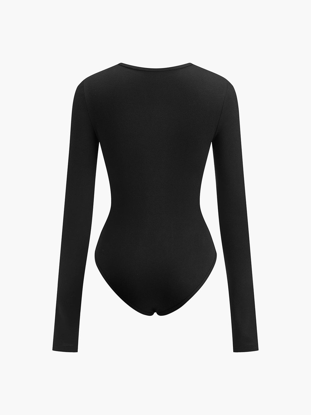 Keyhole Cutout Long Sleeve Bodysuit  Liora Lane Boutique Bodysuits